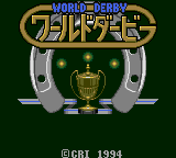 World Derby (Japan) Title Screen